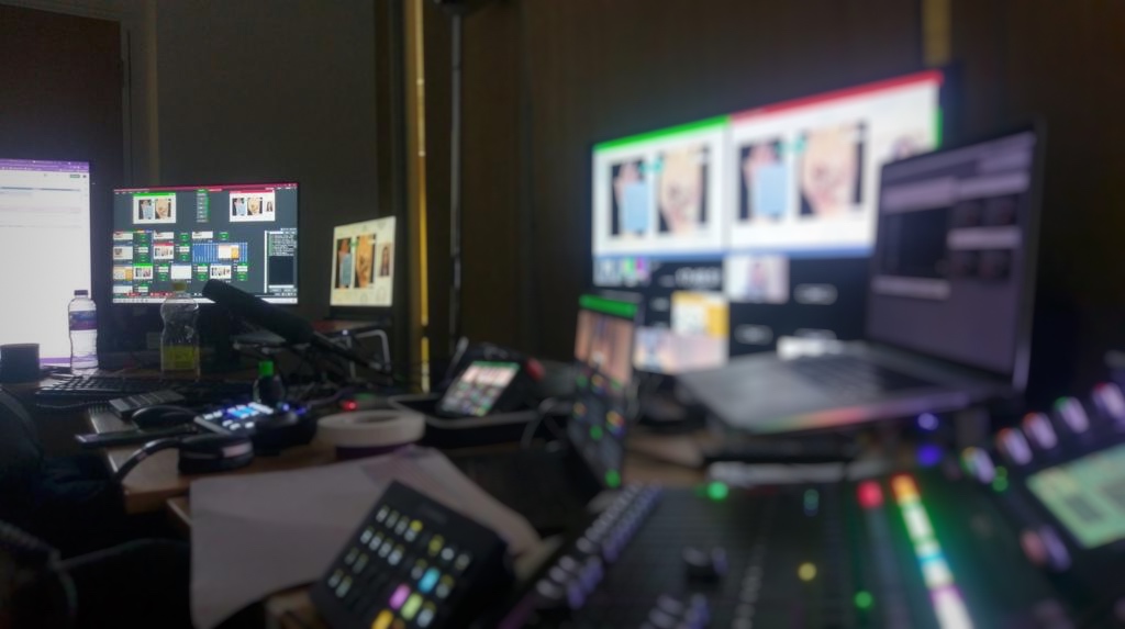 All set up to for the smooth technical delivery of a client’s virtual conference as we help connect speakers and delegates from multiple locations around the UK.
 
#virtualeventproduction #BTS