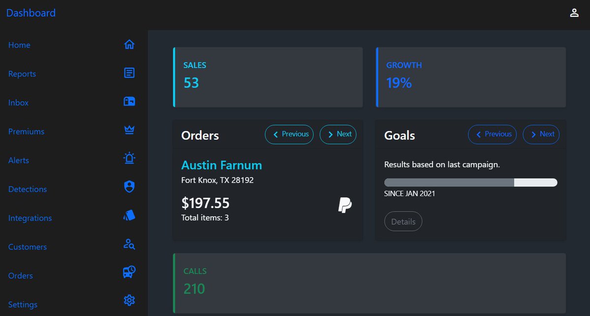 ThemesGuide's tweet image. News! Our popular dark sidebar template - updated for Bootstrap 5! codeply.com/p/FjImEGwgfS
#themes #templates #snippets #webdev #webdesign #frontend #bootstrap #css #codenewbies