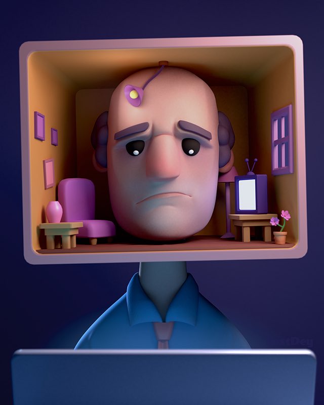 lostdey's tweet photo. Hey there! I bring strange little ideas and stories alive through 3d.
You can find more odd stuff on my IG.
#PortfolioDay https://t.co/dZs3ajG8OH