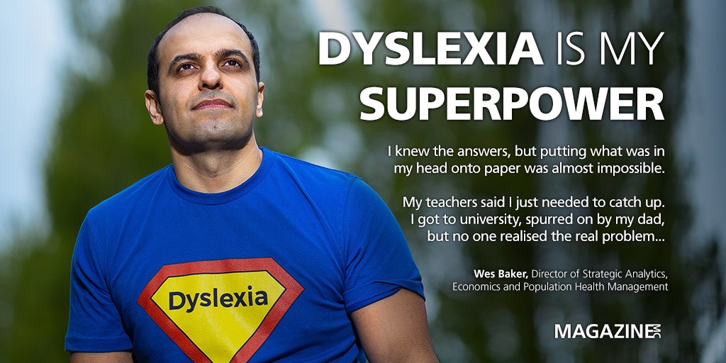 'My dad was an academic. We travelled a lot so I was always between education systems. I thought that was why I struggled with writing and spelling. Read Wes' story about how he's using his #Dyslexia as a superpower today: bit.ly/3isqMB0 #Dyslexic #DyslexiaAwareness