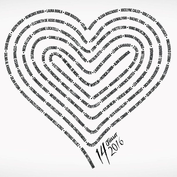 Nous n'oublierons jamais nos 86 anges, arrachés à la vie le soir du #14Juillet 2016.

La #FeteNationale gardera toujours l'empreinte de cette terrible et longue nuit.

Nos pensées aux familles des victimes, aux blessés et à leurs proches.