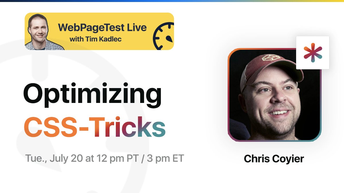 WebPageTest™ tweet media