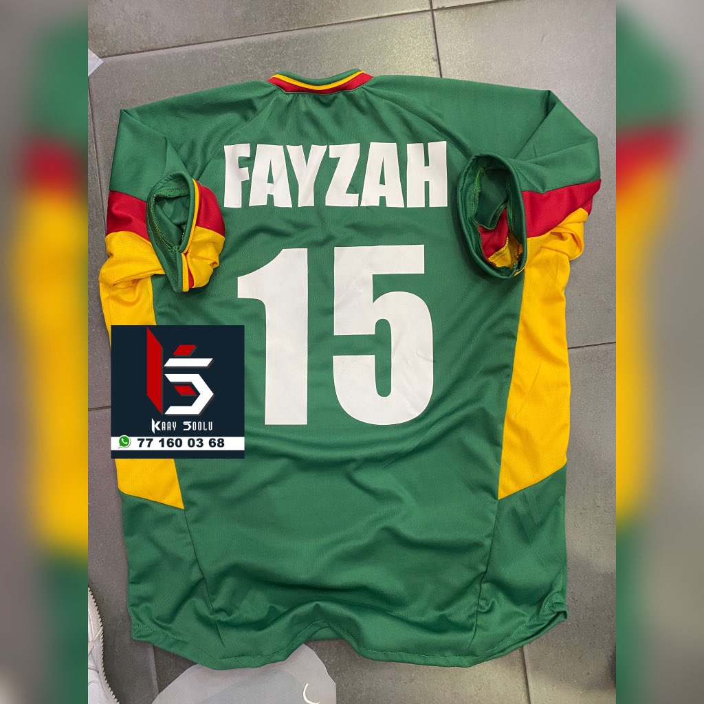 KaaySoolu's tweet photo. Merci d’avoir fait confiance à
👉 @KaaySoolu
Maillots dispo à 15.000 fcfa
✅📲 771600368 ( WhatsApp)
#senegal2002 #maillot
@PapeSidy @UsmanNjaay @fatimas43839186 @1khabyofficial @Arlinho78 @Arlinho78 @momo_Kebe_ @ameenatandiaye @TeunguethFc @Nabyleu @fatimafall335 https://t.co/37HaugiPzl
