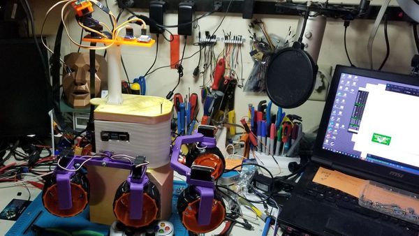 haroldpulcher's tweet image. Ok people we are gonna do a Hackster-DFW hybrid meetup this month.  Come see my rover do its thing.  We will have demonstration and explanations of everything going on.  7/21 at 6:00 PM CST.  Here is a link with all the details: bit.ly/3wEjTQH