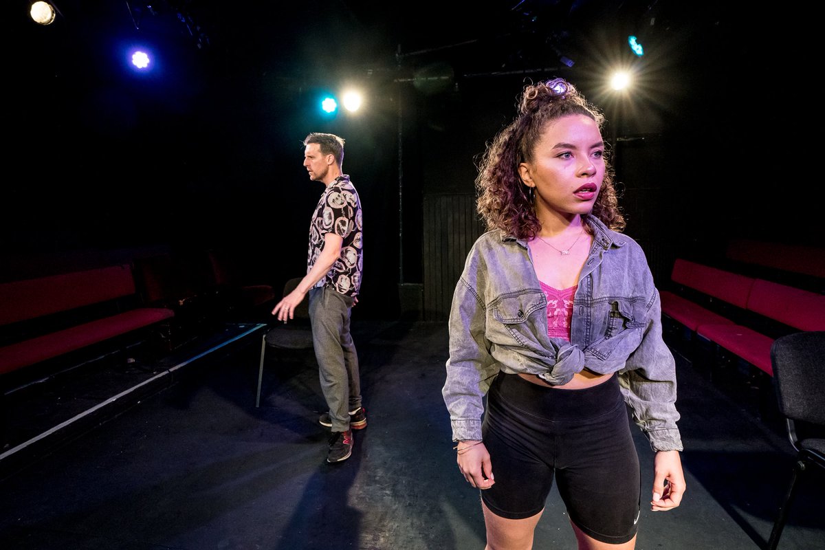 The brilliant <a href="/stevegregson_/">Steve Gregson FRSA, LBIPP</a> snuck into a rehearsal to capture #Dancetheplay at <a href="/KingsHeadThtr/">King's Head Theatre</a> starring <a href="/Harpsichordi/">Chris Harper 🌈💙</a> &amp; <a href="/CoomberSaffron/">Saffron Coomber</a>