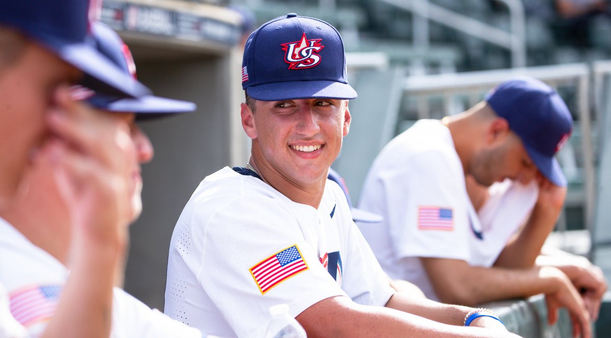 GatorsBB's tweet photo. Three scoreless from @BrandonSproat with @USABaseballCNT last night. 😤

📊 3.0 IP, 3 H, 0 R, 2 BB, 4 K

#GoGators // 🐊⚾️ https://t.co/eWq7IgIcvJ