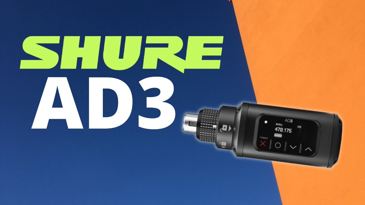 trewaudio's tweet image. The @shure AD3 plug-on style transmitter can transmit in both standard and high-density modes, making it an incredibly versatile transmitter in the #axientdigitalwireless lineup!

bit.ly/2UaT0X7

#shure #axient #axientdigitalwireless #axientdigital