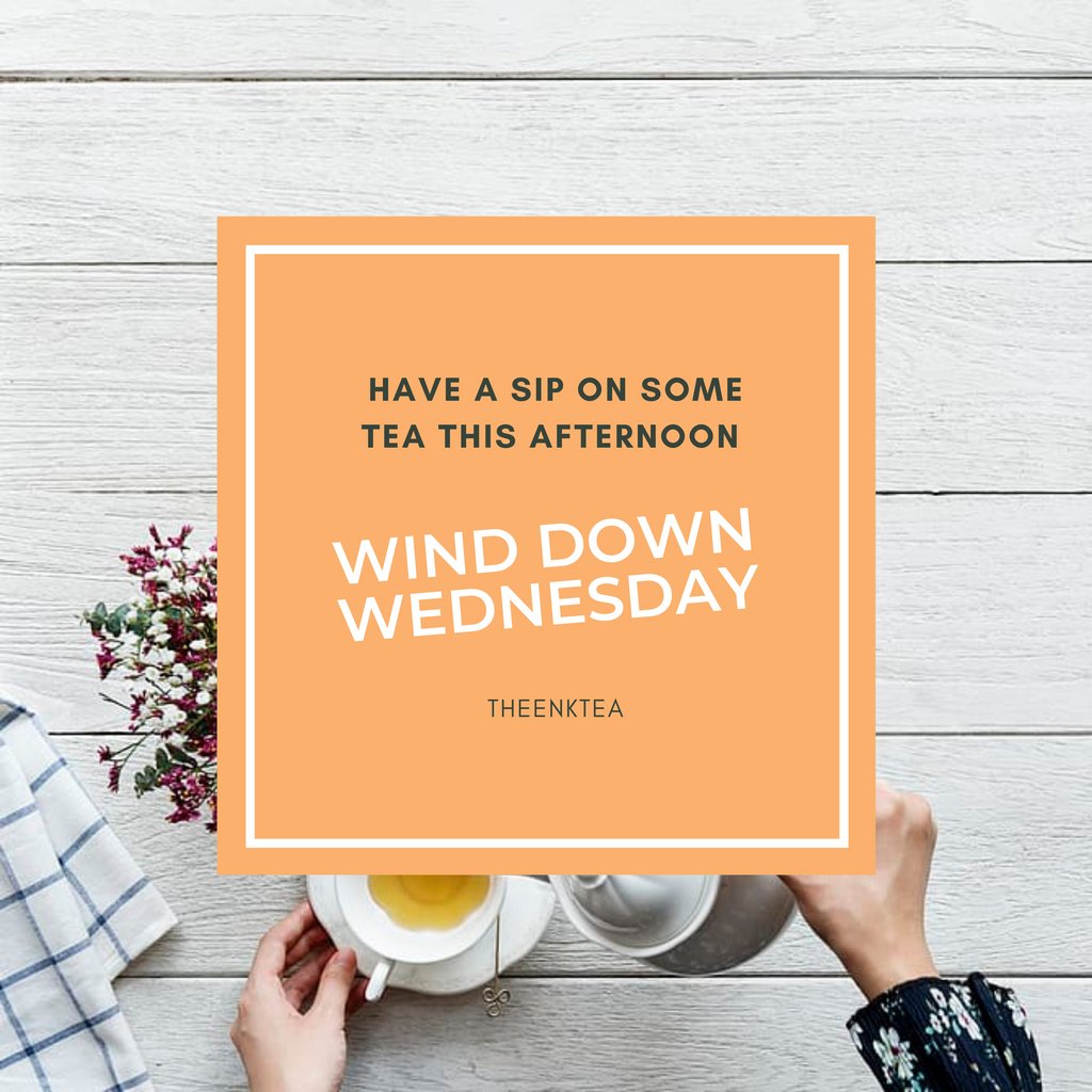 THEENK on Twitter to Wind down Wednesdays a new weekly post