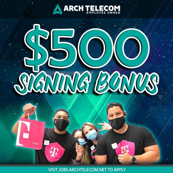 Jobs.Archtelecom.net #nowhiring #signingbonus