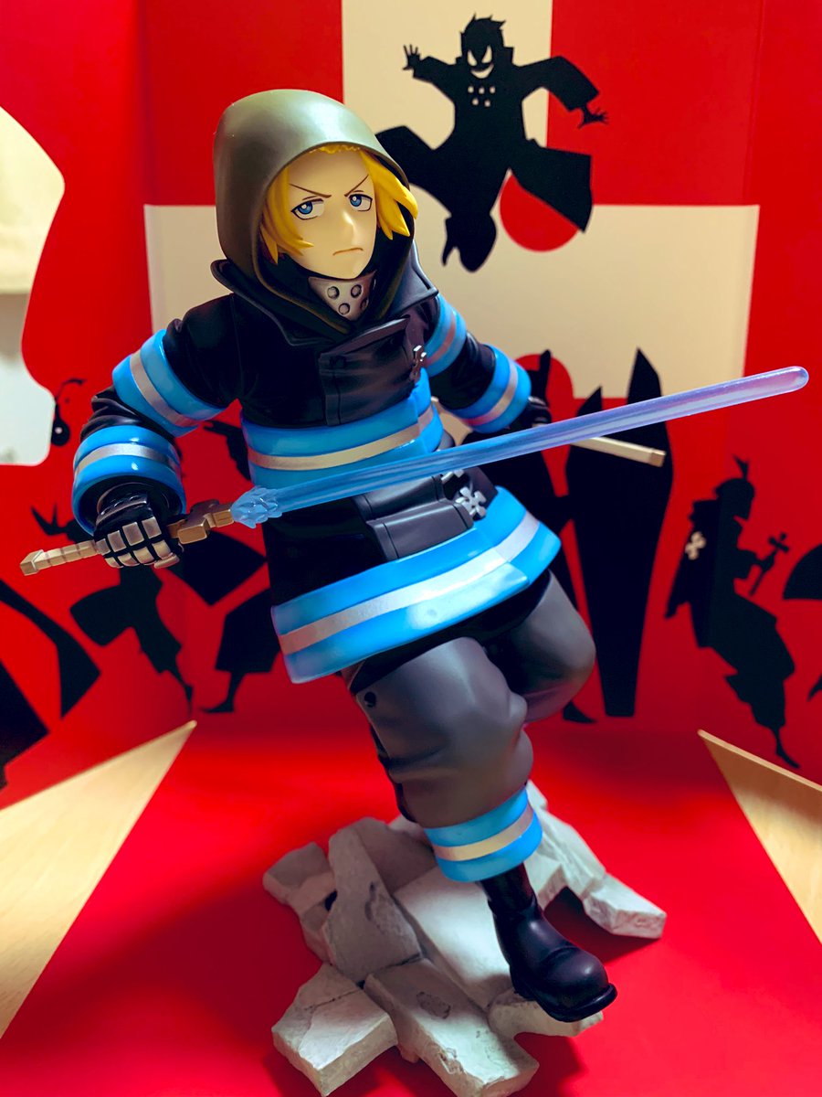 炎炎ノ消防隊のアーサー ボイルのフィギュアがコトブキヤより届く Togetter