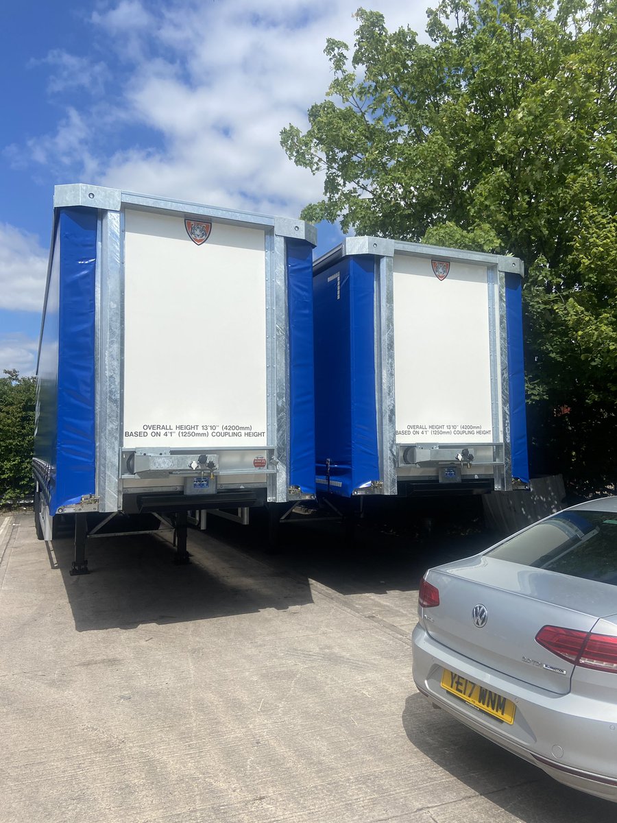 We had 2 brand new <a href="/TigerTrailers/">Tiger Trailers</a> delivered today. How good do they look? 😍