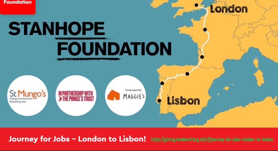 RealPMLtd's tweet image. So proud of our 2 Teams and the effort they have put into helping raise funds for the @stanhope Foundation's  'Journey for Jobs' event.  They swam, ran, walked, cycled and rowed their way from London to Lisbon - virtually! 
Well Done to all involved in this great initiative