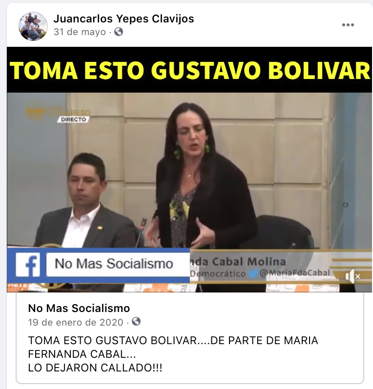 GustavoBolivar's tweet photo. Transmitía un odio absoluto hacia a Petro y hacia mí.
Nos decía terroristas y hoy él está preso por terrorista. Nosotros estamos libres y con la frente en alto.
Le devuelvo amor por su odio. Sé q se lo inocularon.
Le deseo que Dios le dé fortaleza para enfrentar su duro momento. https://t.co/IAECzBaVrD