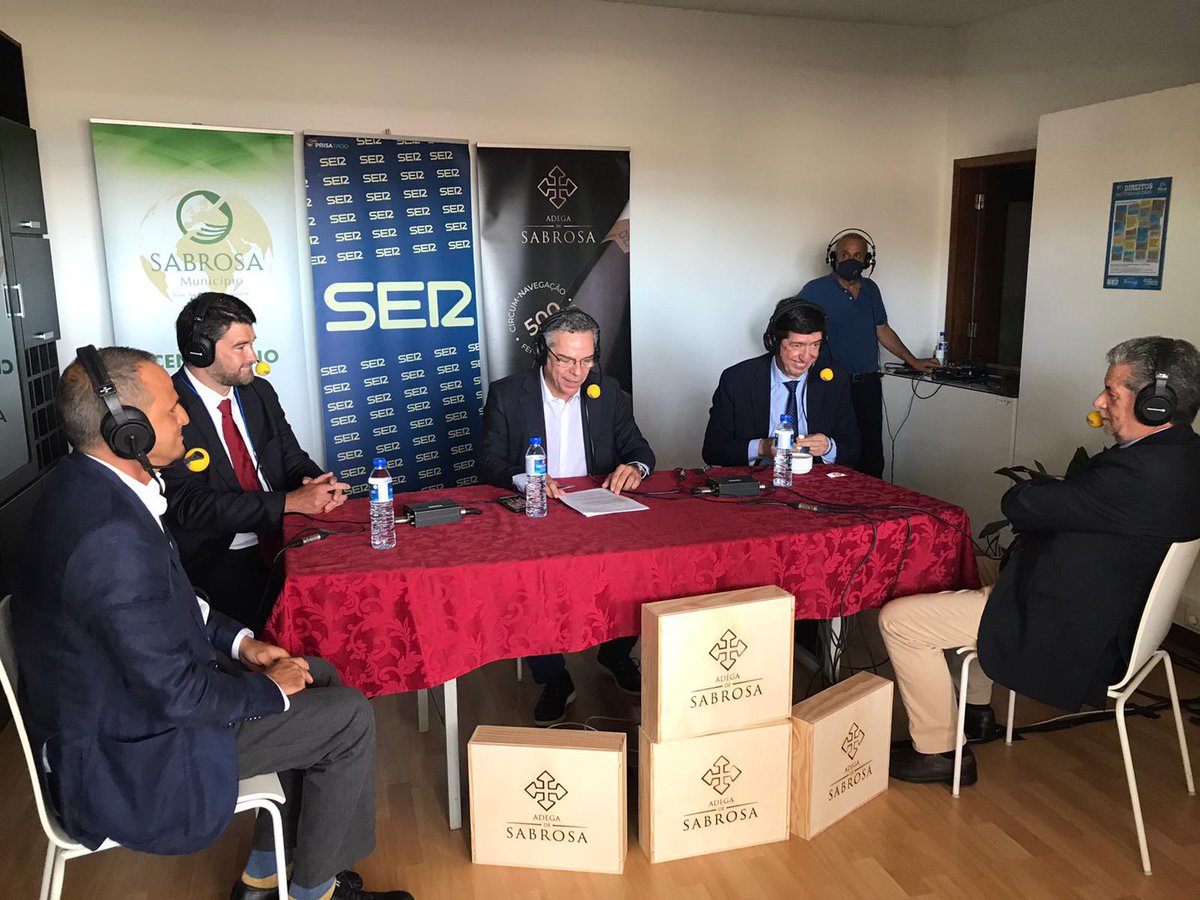 Un honor haber emitido #HoyporHoySevilla desde #Sabrosa, lugar donde nació Fernando de Magallanes. Gracias a <a href="/_LABME/">FUNDACIÓN LABME</a> Laboratorio Magallanes Elcano por las facilidades. <a href="/RadioSevilla/">Radio Sevilla</a>