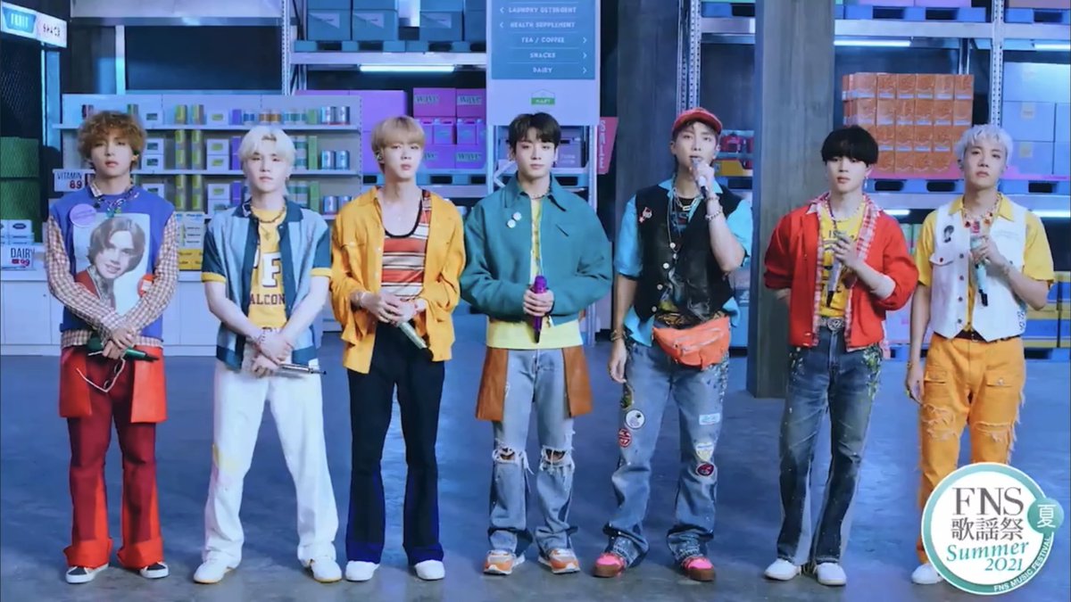 mina8btsarmy's tweet image. あっという間に終わっちゃった💦
最高だった👍
衣装が可愛過ぎる💜💜💜

#BTS_Butter
#BTS
#FNS歌謡祭夏2021