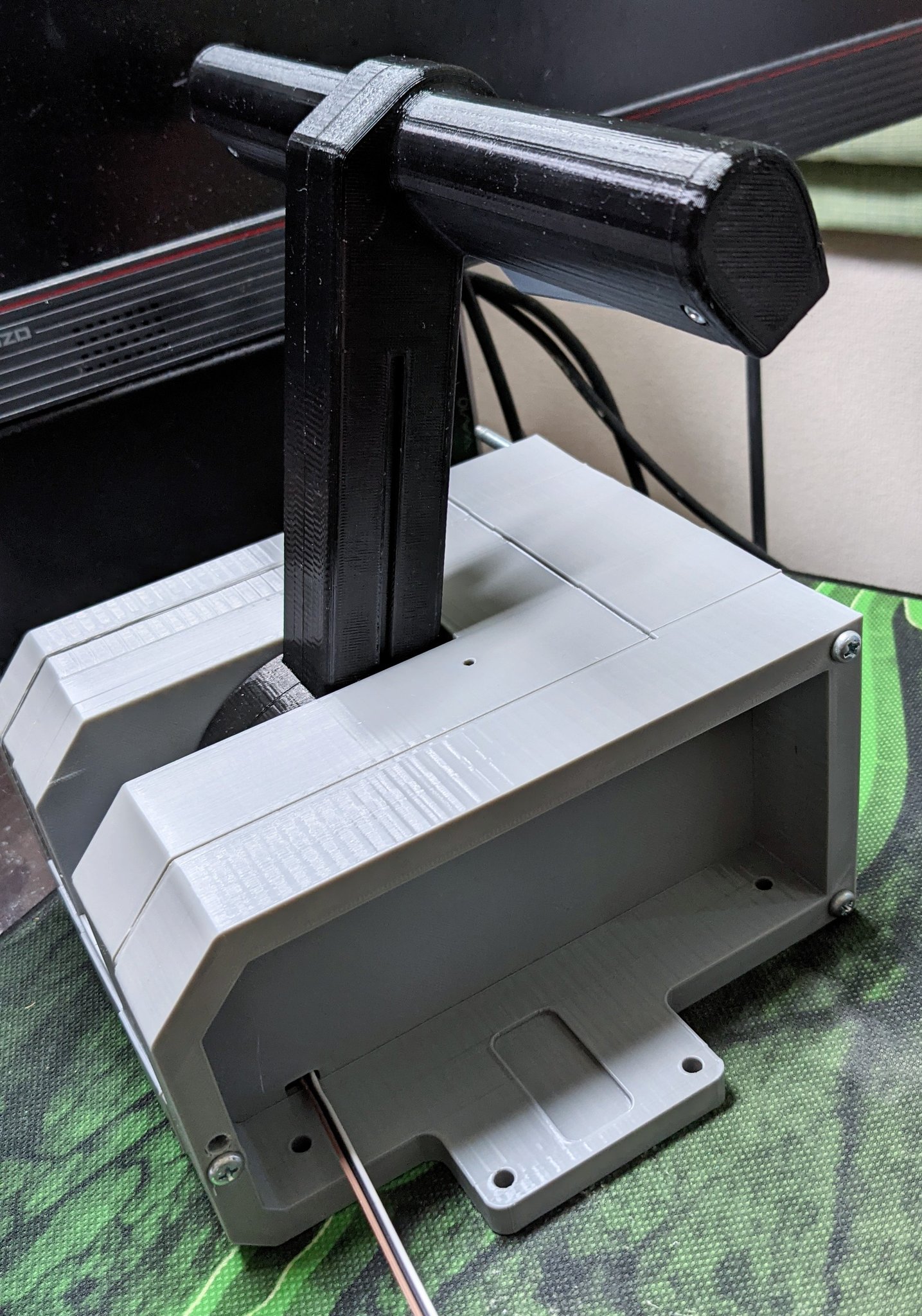 JR東日本 3Dプリンタ製 BVE左手操作ワンハンドルマスコン