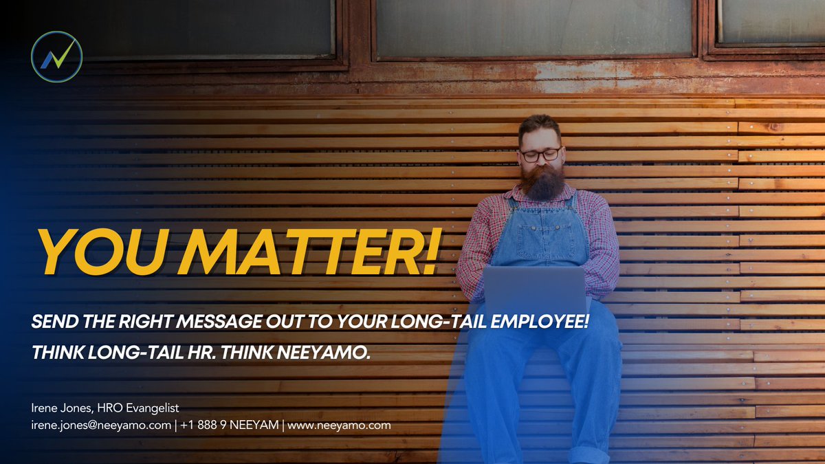 Neeyamo's tweet photo. #longtailhr #employee #longtailemployee #employeeexperience #WithNeeyamo https://t.co/YgbmrlIPRR