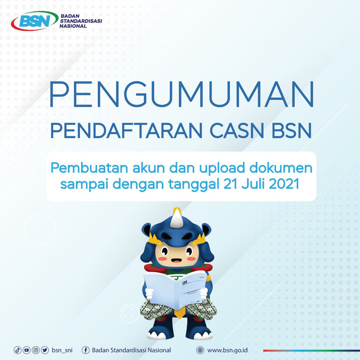 Badan Standardisasi Nasional (BSN) tweet media