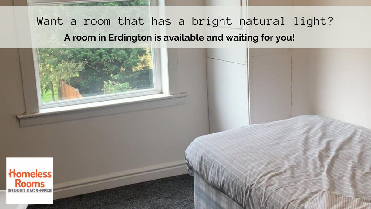 Erdington rooms are available! 
Note: You get your own room but everything on the house is shared. Click the link below to get details: 
homelessroomsbirmingham.co.uk/pro.../short-h…
#homelessness #HomelessRoomsBirmingham