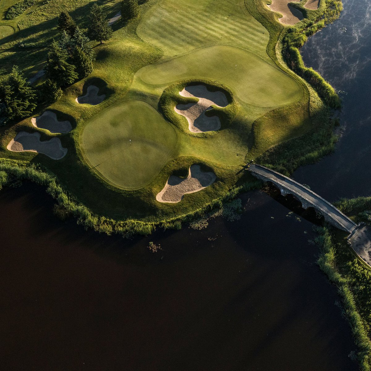 Hole 3 and 12 are good buddies; but hole 12 has a tendency to bite. #Golf #explorebc #onlyinwhistler