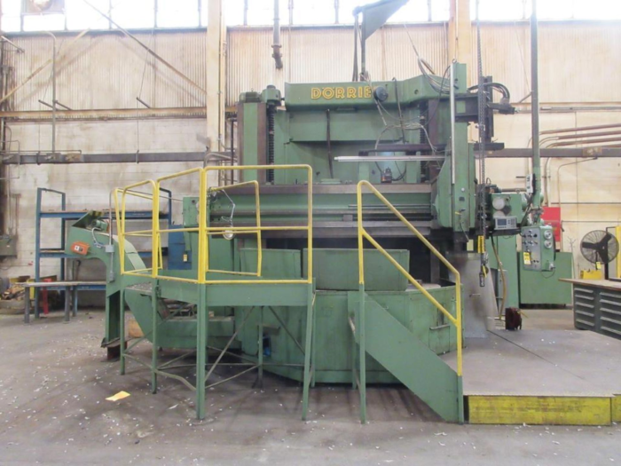 MohawkAuctions's tweet photo. 98"/110" Dorries Double Column Vertical Turning Lathe, Haas VF-3, Okamoto Model 1632M 3-A... https://t.co/129f07Z4Pi https://t.co/St1VL3BDKe
