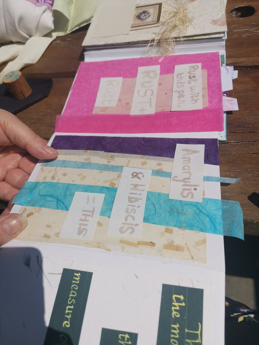 17Nineteen's tweet photo. Weaving, dyeing, bookbinding, calligraphy! So many skills and so much creativity from the Creative Age cohorts #heritage #creativeage @SundCulture https://t.co/jtvUq7FJsl
