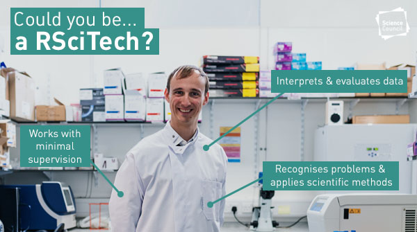 Could you be an #RSciTech?

A Registered Science Technician works with minimal supervision, delivering essential scientific services and support within laboratories, universities, hospitals and many other workplaces.

Find out more here: ow.ly/FRvB50FvO7c