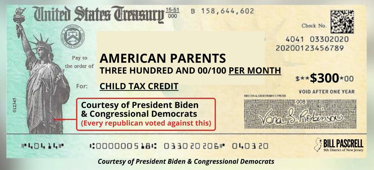 davegreenidge57's tweet photo. A reminder; the self professed, pro-family Senator from Mar-a-Lago @marcorubio, voted against the #ChildTaxCredit payments that parents will begin receiving tomorrow, by direct deposit.
#MarcoRubioMustGo! https://t.co/3NWaW7FXLb