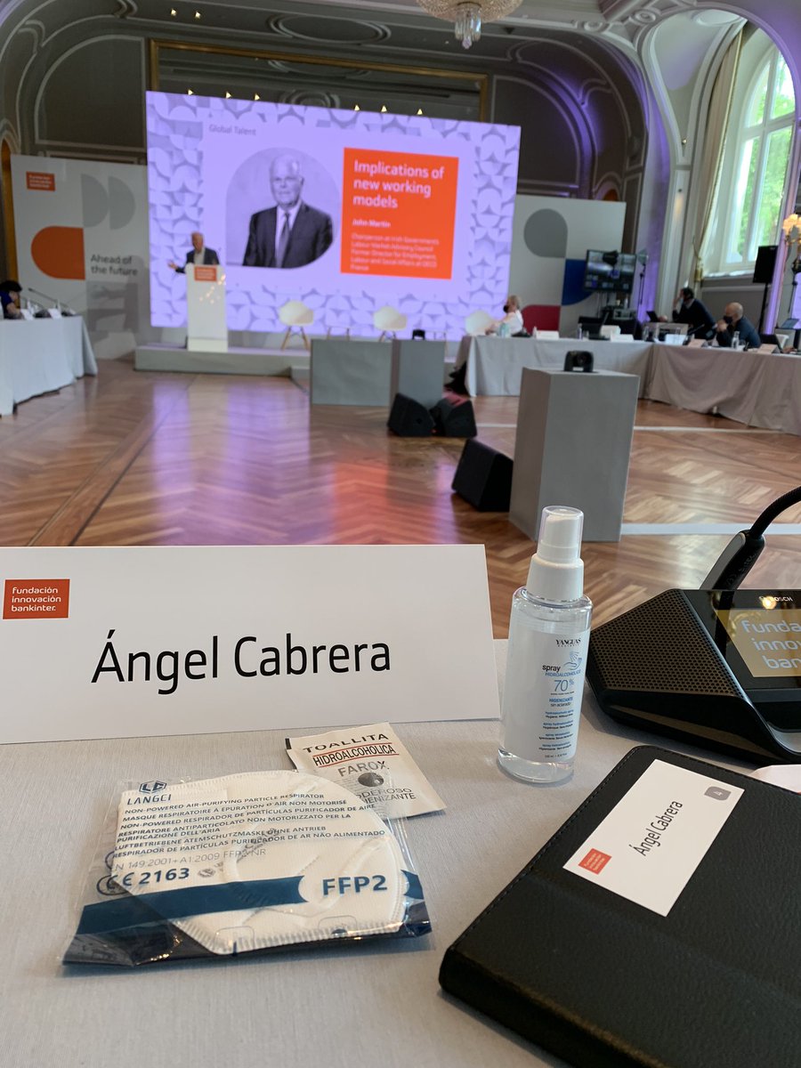 CabreraAngel's tweet photo. My first in-person conference in 20 months, made possible by the amazing work of the @FundacionBKT team! Great discussions about how the pandemic will change how we learn and work #FTFFutureOfWork https://t.co/I9JunqmVYe