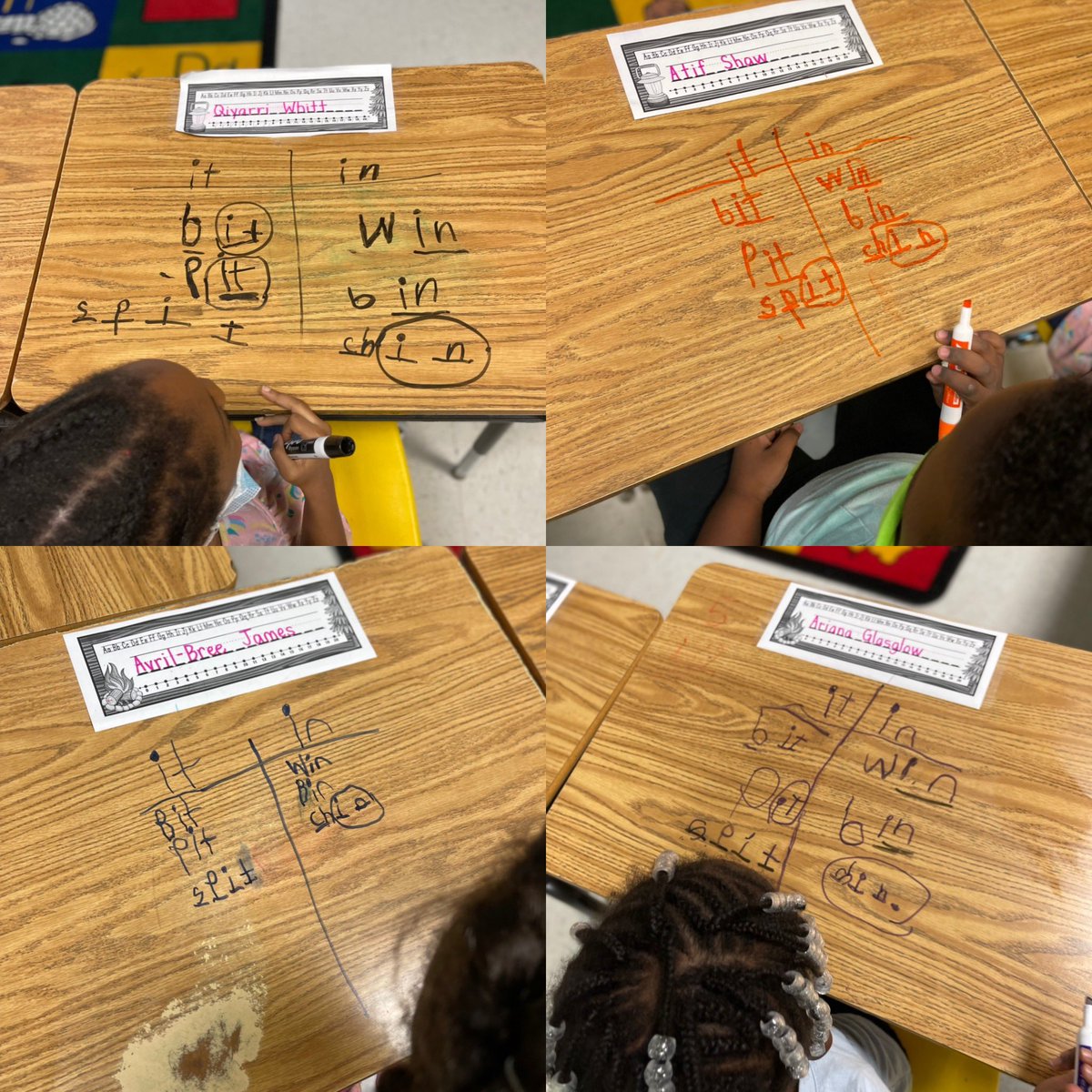 amybytheton's tweet photo. Scaredy Squirrel is scared, but we aren’t! Today kids had time to share their thinking during a turn & talk! We also incorporated sight words it & in with our word sort today! Another great day of summer learning @SeabornLeeES ! 📚🐿 #everystudentreads #phonics @teachcarters2 https://t.co/1N281LHQB2