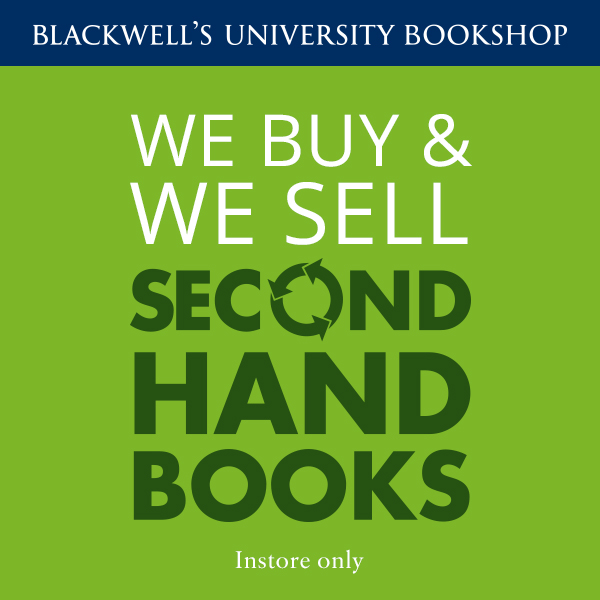 We are now buying back second hand textbooks from students, for up to 20% of the online price! Feel free to contact the shop with details of anything you have to sell, so we can confirm before you bring them to the shop.