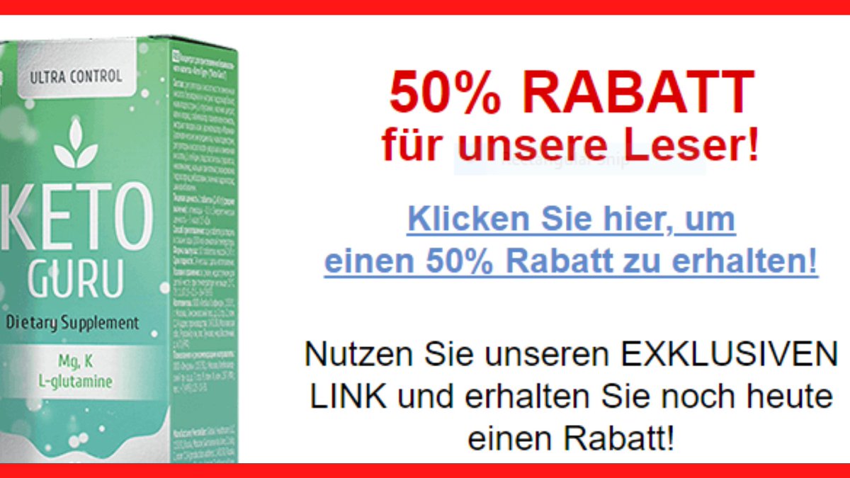 Wir haben von Andrea einen Bericht mit sehr interessanten etails zu dieser sensationellen Abnehmgeschichte erhalten. Im Sinne unserer Leser haben wir alle Details der neuen Diät mit Keto Guru überprüft und geschaut, ob es wirklich so effektiv ist wie behauptet wird.
