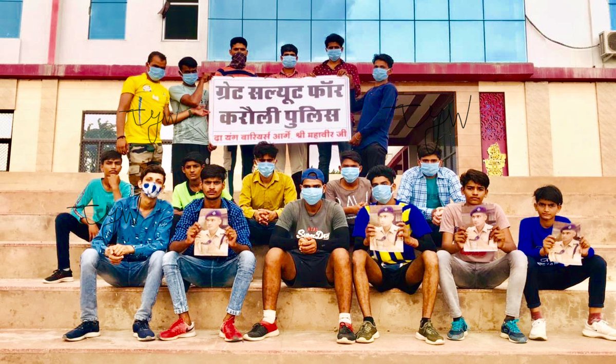 youngwarriors_T's tweet photo. नशे के खिलाफ जिला पुलिस की चल रही जबरदस्त कार्रवाही के लिए बहुत बहुत आभार |नशा विनाश की जड़ है,युवाओ सहित हजारो परिवारों के घरो को उजड़ने से बचाने के लिए हमें पुलिस कप्तान @ips_mridul Jee &amp; @KarauliPoliceपर फक्र है,हमारी पवित्र दुआओं का एक छोटा प्रयास "ग्रेट सलूट फॉर करौली पुलिस" https://t.co/eySVMer1Zy