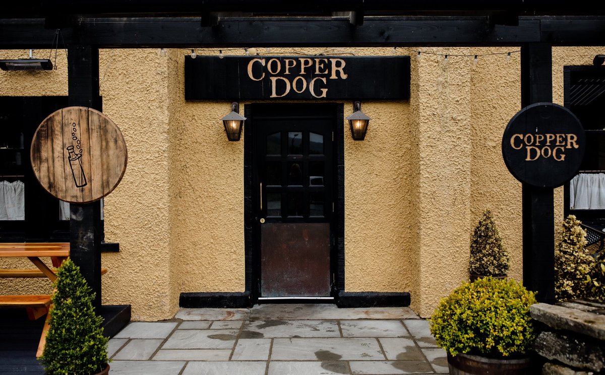 Come on in! What is your favourite memory at The Copper Dog? We’d love to hear! 🐶 
.
.
.
.
#Local #Speyside #Produce #Scotland #Craigellachie #theCraigellachieHotel #Dining #Travel #Staycation #summer #craigellachiehotel #hotel #drinks #pub #whisky