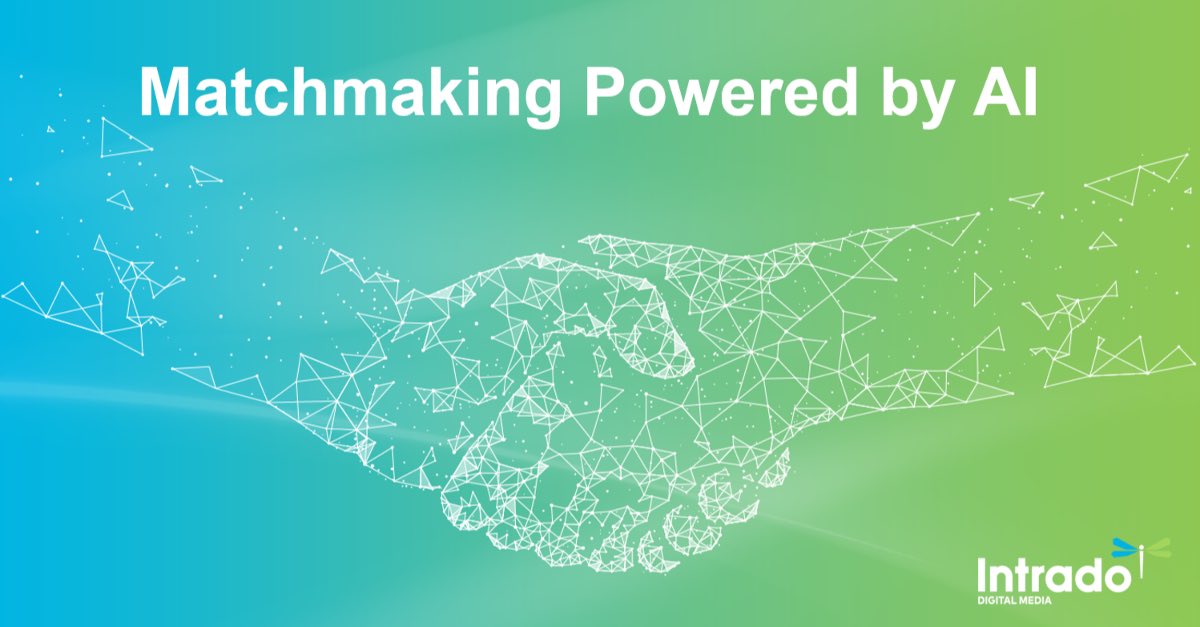 Ben Chodor (@s57benchodor) on Twitter photo We are excited to announce the addition of #matchmaking to our Virtual Event platform! Powered by #AI, matchmaking creates more personalized networking experiences for attendees, sponsors and exhibitors!
link: ir.intrado.com/news-releases/… <a href="/INXPO/">INXPO (now Notified)</a> <a href="/IntradoDigital/">Intrado Digital Media (now Notified)</a> <a href="/Notified/">Notified</a> #engagement We are excited to announce the addition of #matchmaking to our Virtual Event platform! Powered by #AI, matchmaking creates more personalized networking experiences for attendees, sponsors and exhibitors!
link: ir.intrado.com/news-releases/… <a href="/INXPO/">INXPO (now Notified)</a> <a href="/IntradoDigital/">Intrado Digital Media (now Notified)</a> <a href="/Notified/">Notified</a> #engagement