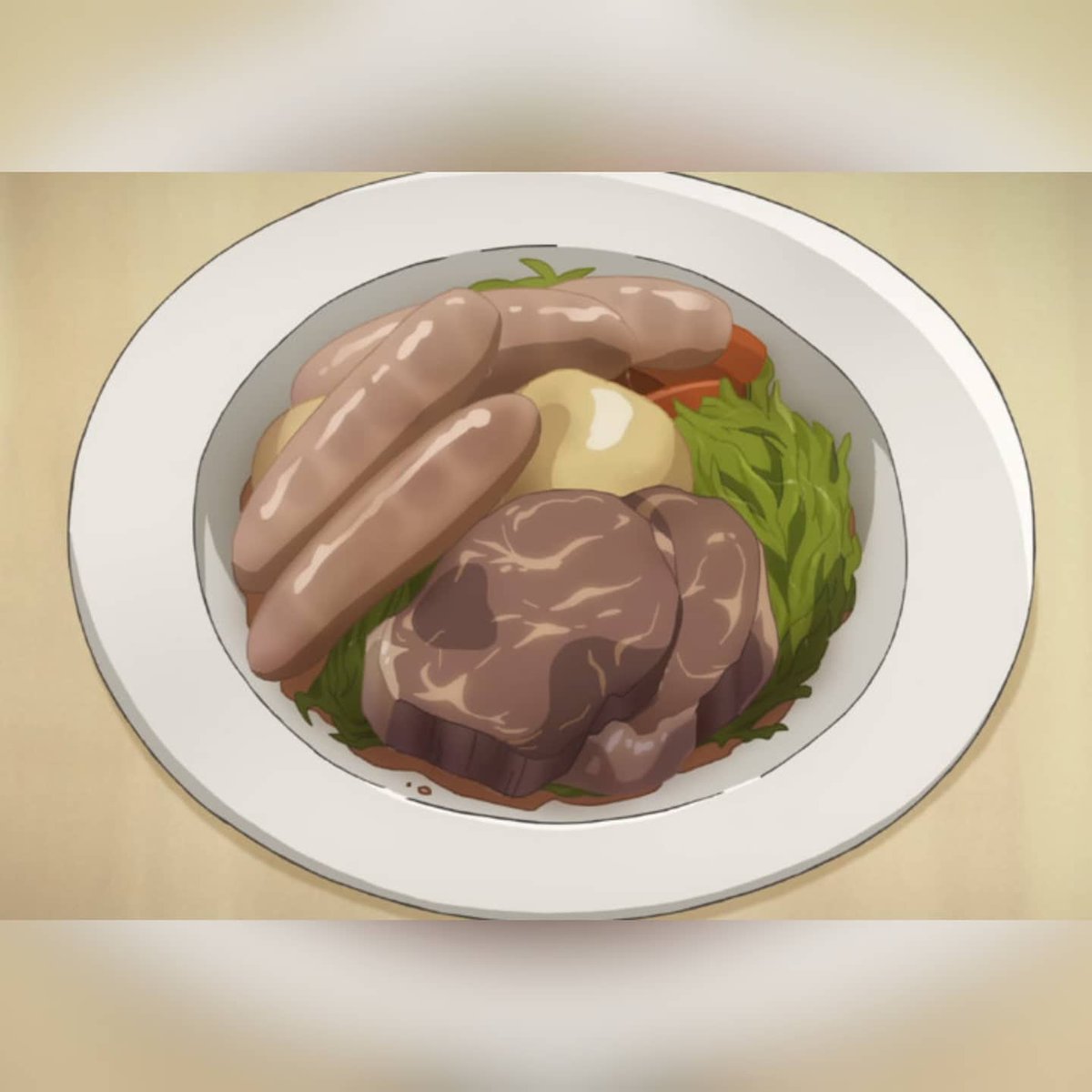 食戟のレンヤ アニメ飯研究家 幼女戦記 2期放送決定祝福 異世界モノのアニメ飯再現は初です アニメ飯 漫画飯 マンガ飯 アニメ好きと繋がりたい 料理好きと繋がりたい 自家製ソーセージの作り方も記載してます T Co