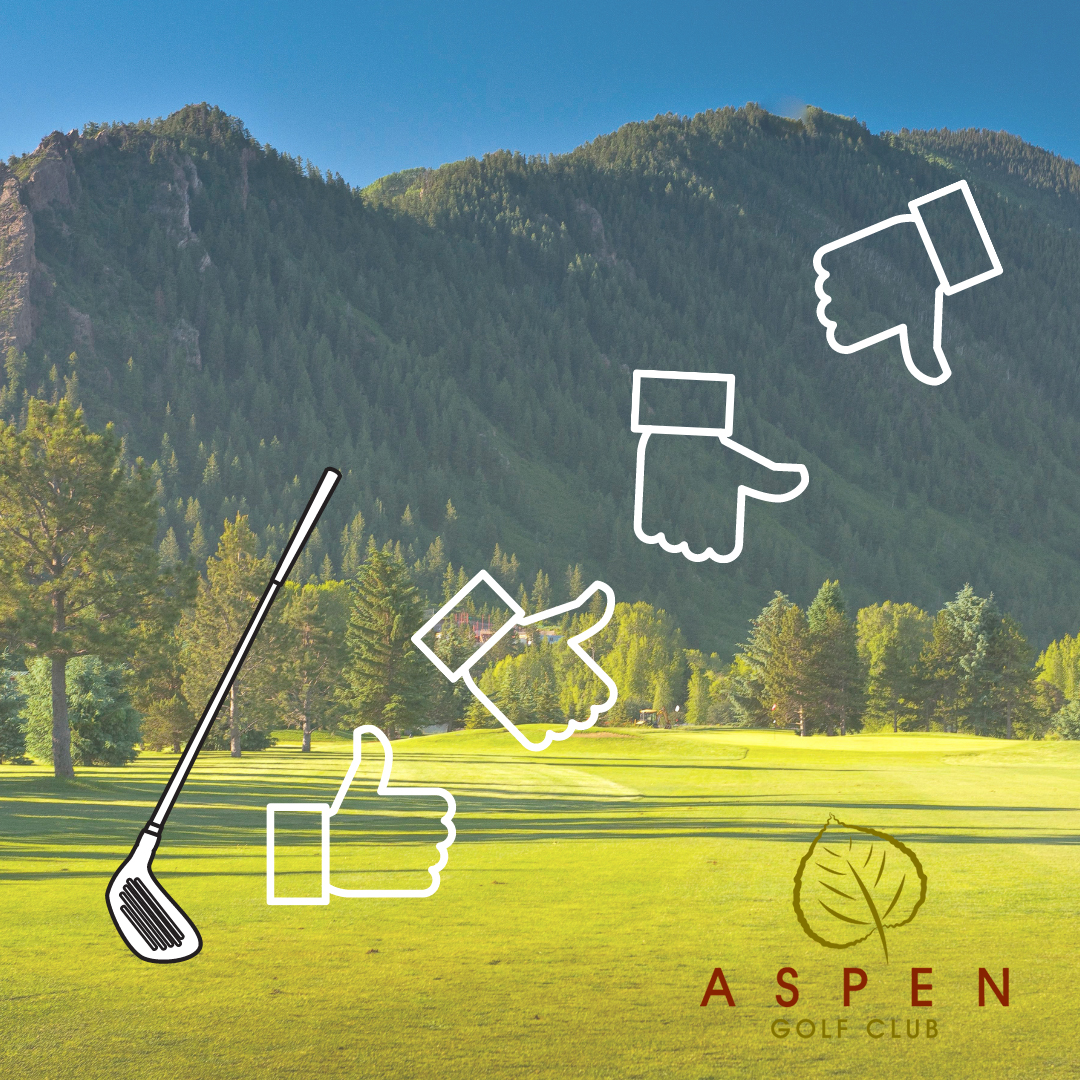 cityofaspen's tweet image. Are we above par at the Aspen Golf Club?  Please take less than five minutes to give us feedback so we can improve your golfing and dining experiences at the Aspen Golf Club.  Your input does lead to change and we take your feedback seriously.  surveymonkey.com/r/aspengolf