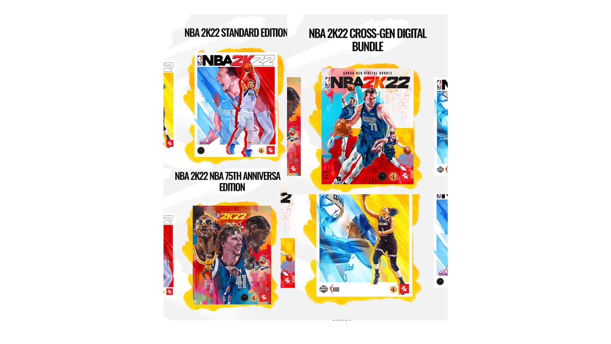 LxckTV's tweet photo. ALL 4 covers of #NBA2K21 | We can also preorder the 
 game today. like this tweet if you want some giveaways today https://t.co/BgeEXC4UK2