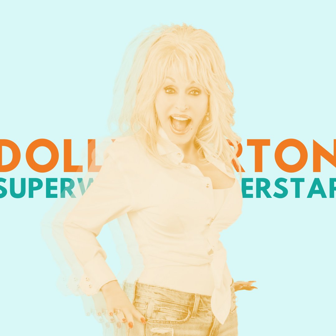 Just a few facts about #SuperwordsSuperstar #DollyParton: won 10 #GrammyAwards, donated $1 million to fund COVID-19 vaccine research, has TWO stars in the Hollywood Walk of Fame, honored with a National Medal of Arts, &amp; founded the Dollywood Foundation literacy program. Whew!