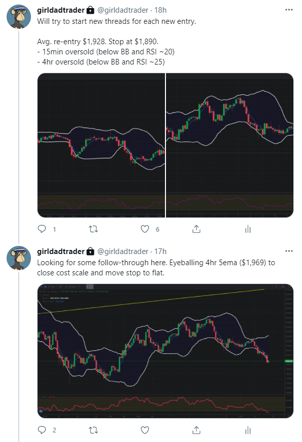 girldadNFT's tweet photo. Check out my ETH trading journey @girldadtrader.

Paid access only as of August 1st. Subscribe at https://t.co/hmhVAbtzC0.

Your access will become effective 8/1 even if you subscribe early. https://t.co/EuJ8OomSF3