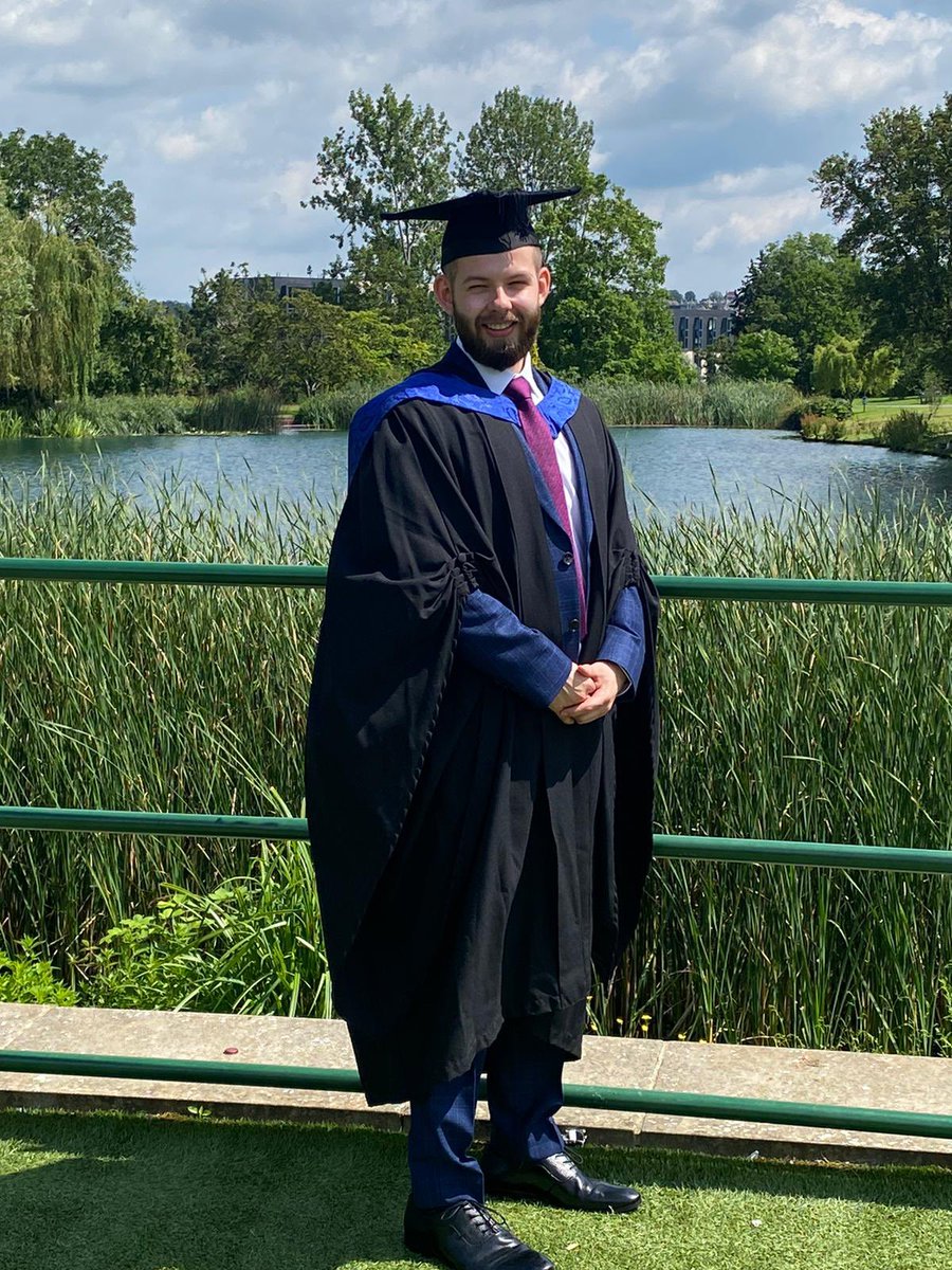 TechToc's tweet image. Well done on your graduation! @GCrabtree94 @universityofsurrey #surreygrad