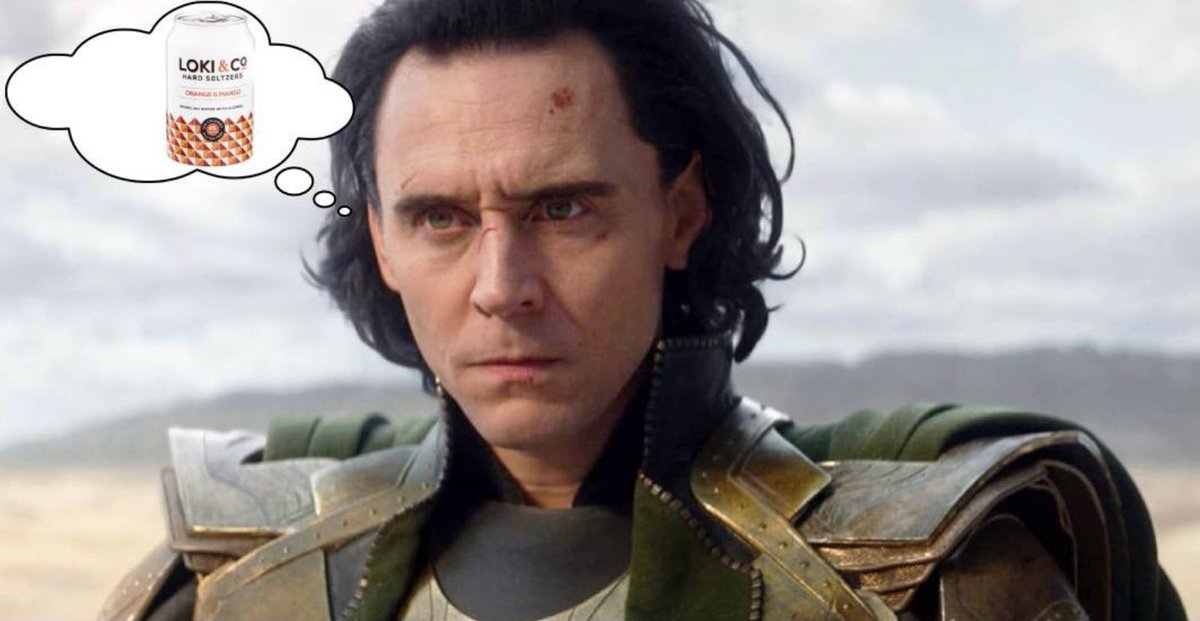 lokidrinks's tweet photo. Loki has one thing on his mind after that explosive season finale…. An ice cold can of our delicious hard seltzer
#lokiwednesdays #loki #summerofseltzer https://t.co/GzEHksQHwe
