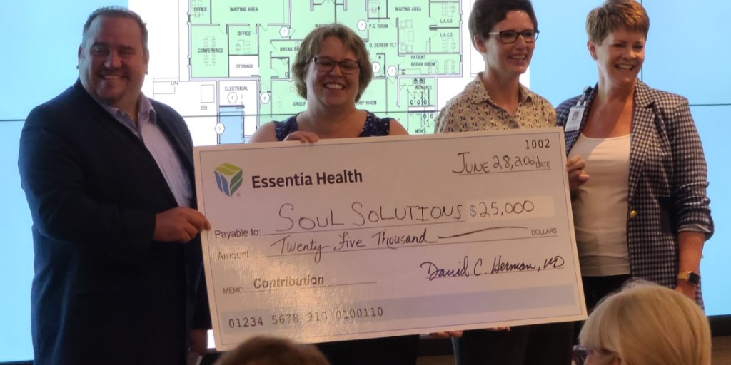 EssentiaHealth (@essentiahealth) on Twitter photo #TOGETHERWETHRIVE: <a href="/SoulSolutionsR1/">Soul Solutions Recovery Center</a> in #FargoND was recently awarded $25K to support neighbors on their journey to recovery. Essentia is also partnering with SSRC to expand access to medication opioid use disorder treatment. Essentia is thrilled to support SSRC in their mission. #TOGETHERWETHRIVE: <a href="/SoulSolutionsR1/">Soul Solutions Recovery Center</a> in #FargoND was recently awarded $25K to support neighbors on their journey to recovery. Essentia is also partnering with SSRC to expand access to medication opioid use disorder treatment. Essentia is thrilled to support SSRC in their mission.