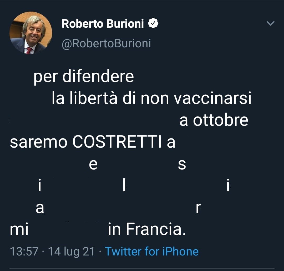 Pres_Matton's tweet photo. Ma Professore cosa dice?? 😳

#ObbligoVaccinale 
#ApartheidVaccinale https://t.co/OPmh0n291o