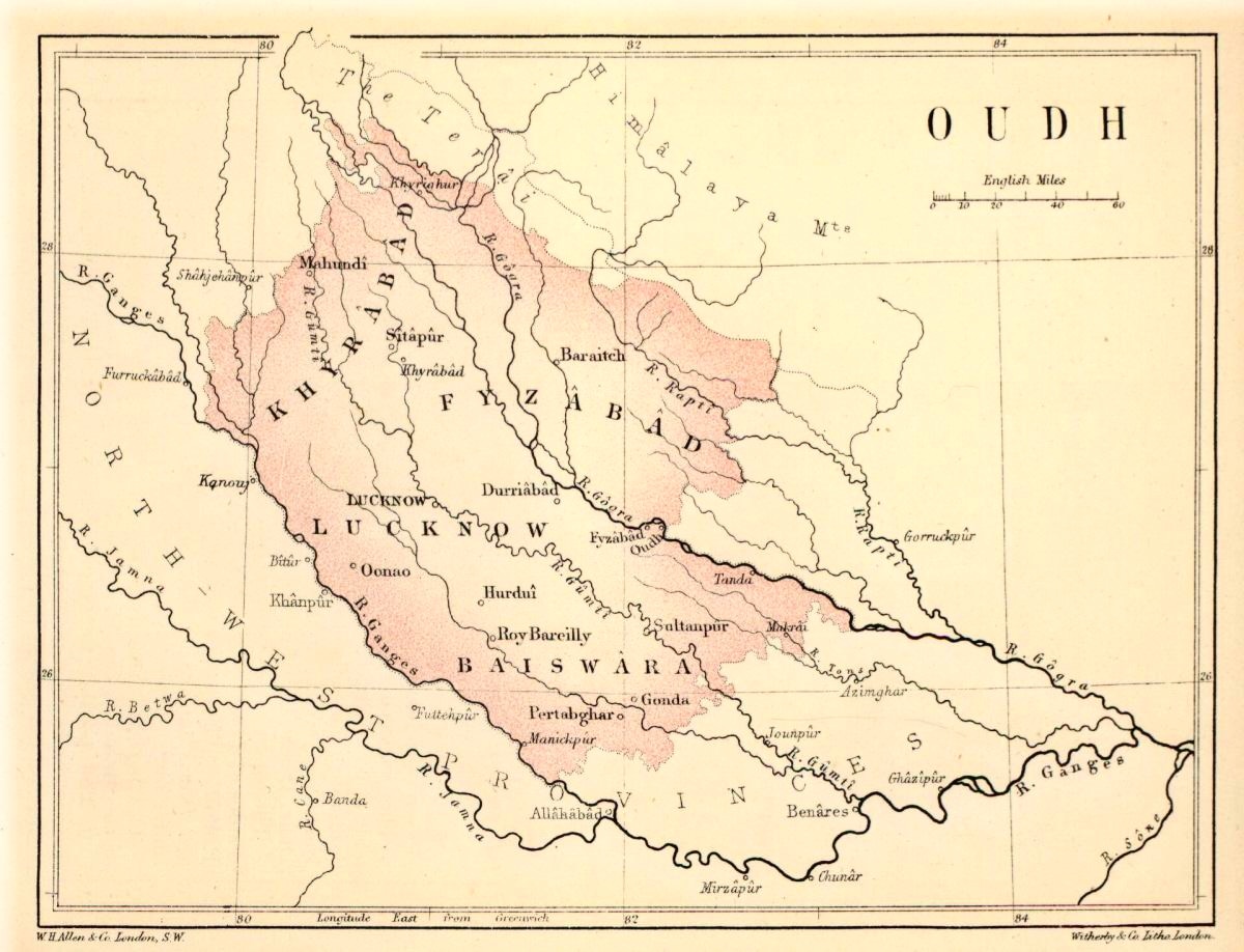 Map of Oudh/ Awadh (Pre-Colonial India)
1775
#awadhhistory #awadh #Lucknow #ayodhya #postcolonial #southasianhistory