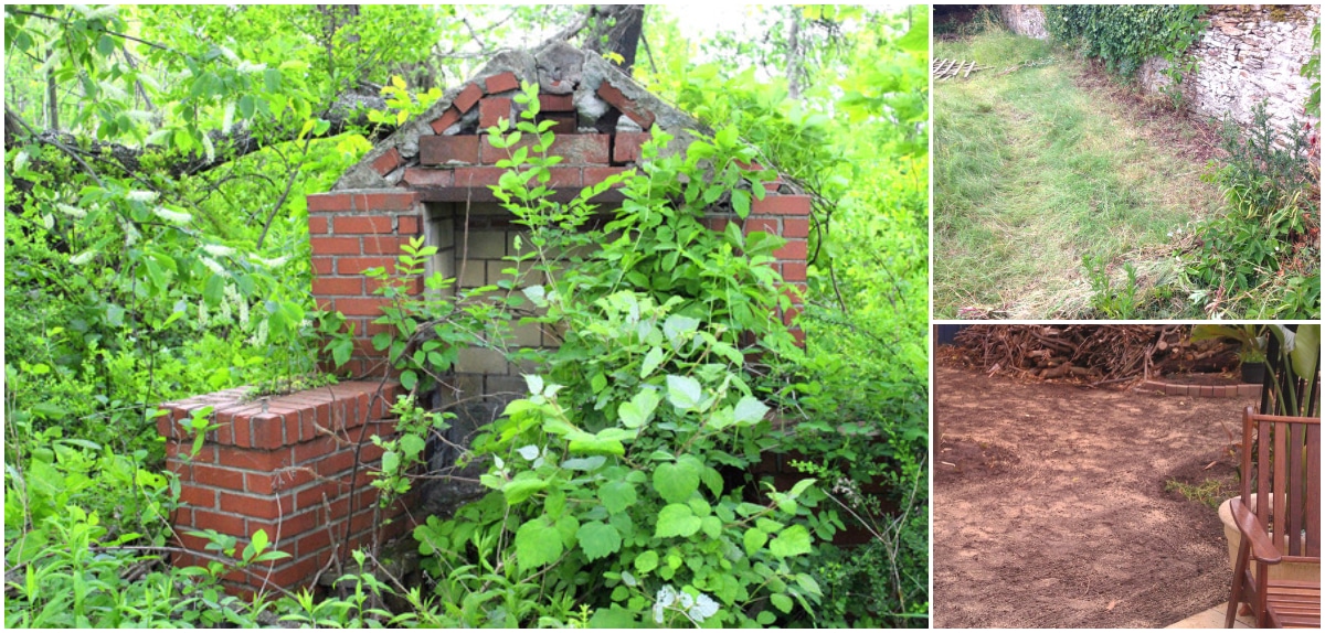 Limpiar un terreno desde cero ¡fuera malezas, hola jardín! - is.gd/hn2tg4 #TerrazasYJardines