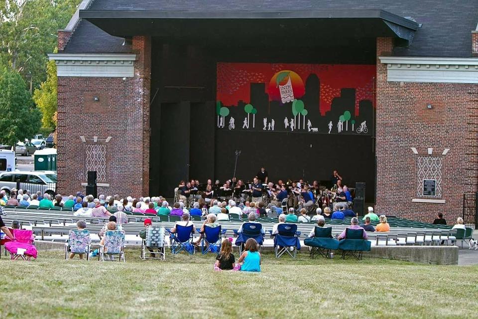 Mark your calendar and come see the Pride of Indy Jazz &amp; Concert Bands at the Garfield Park MacAllister Amphitheater- 7pm July 21 as part of the IndyParks Pops Concert series!