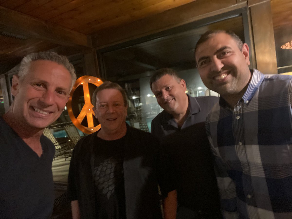 Flash domain name investor meetup last night at The Garland in North Hollywood with Michael Cyger, Kevin McKim, Al Bee and Vahid Ch