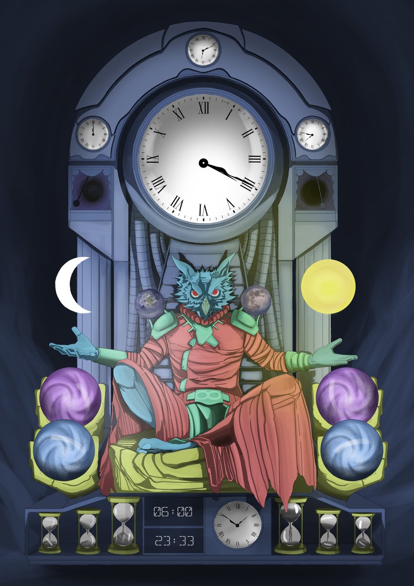 New 1 of 1 piece !!

"Time Dealer" - available for bids on <a href="/makersplaceco/">MakersPlace</a> 

makersplace.com/richardmelics/…

#raredigitalart #NFT