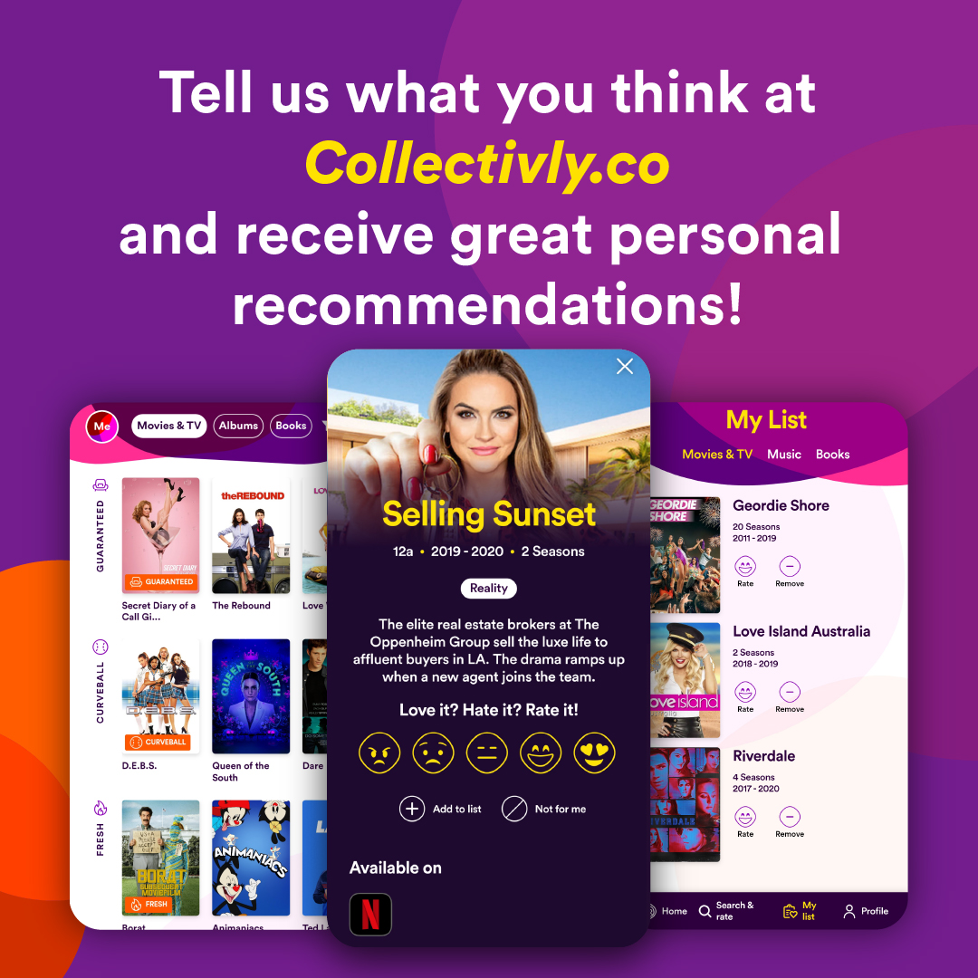 Collectivly's tweet photo. Which show are you finding more entertaining this year: Love Island or Too Hot To Handle?
Find new TV recommendations at https://t.co/avXYnrYWdR!
#Collectivly #LoveIsland #LoveIslandUK #loveisland2021 #TooHotToHandle #TooHotToHandleS2 #TV #ITV #Netflix #WhatToWatch https://t.co/KHh833TJta